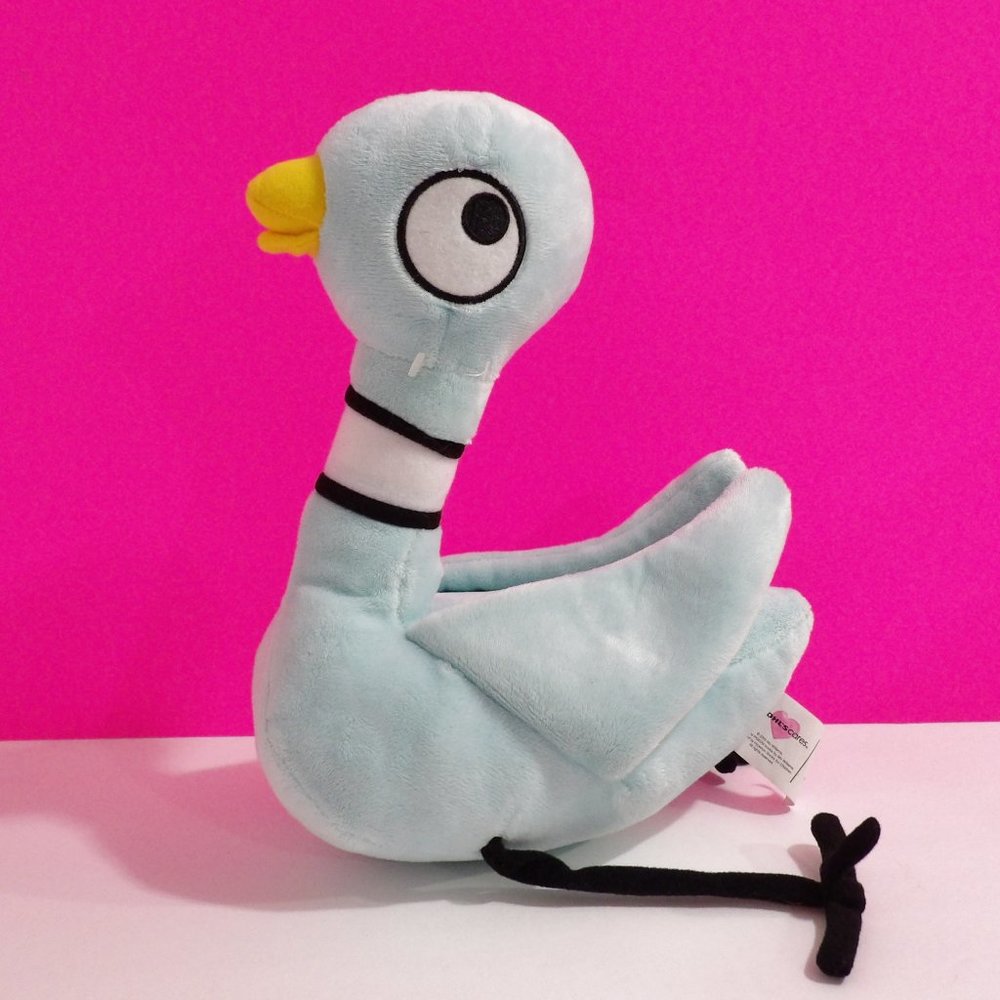 Kohls Cares Mo Willems Plush Stuffed Blue Pigeon Toy Animal